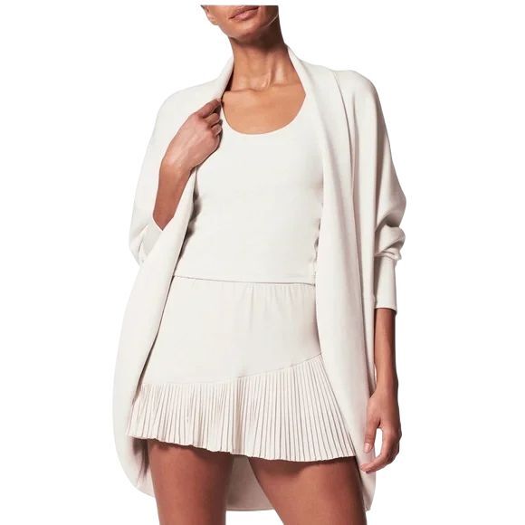 SPANX AirEssentials Cocoon Cardigan in White Cloud Size M/L NEW Athleisure Yoga - Picture 2 of 11